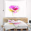 Tapisserie mauve et jaune Gerbera-28508562