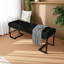 Banc rembourré capitonné-318751536