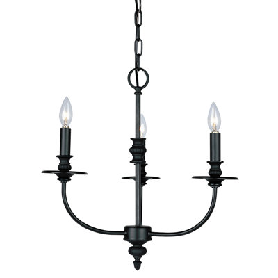 Berat 3-Light Candle-Style Chandelier