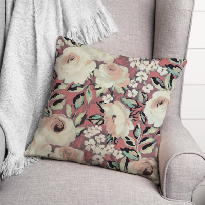 Housse et insert de coussin multicolore pour l'extérieur 7 carrés