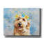 «Flower Crown Goldendoodle 5» par Furbaby Affiliates, art mural sur toile-1569559801