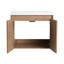 Ensemble de meuble-lavabo simple 48 po avec plateau en résine