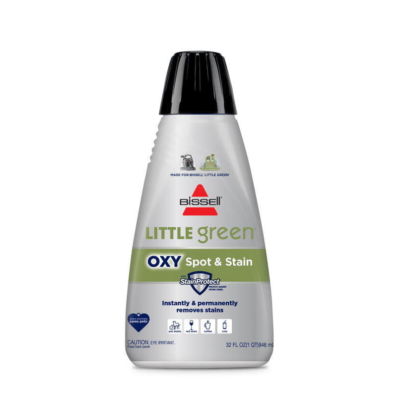BISSELL Little Green Spot & Stain Formula for Portable Carpet Cleaners