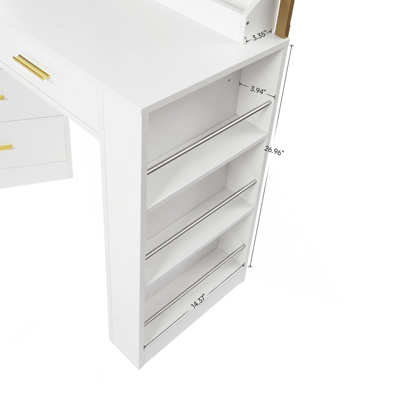Commode moderne à 8 tiroirs pour la chambre à coucher - Vaste commode de rangement, robuste et sécuritaire