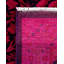 Tapis rose noué à la main de conception unique Holsworth - rose