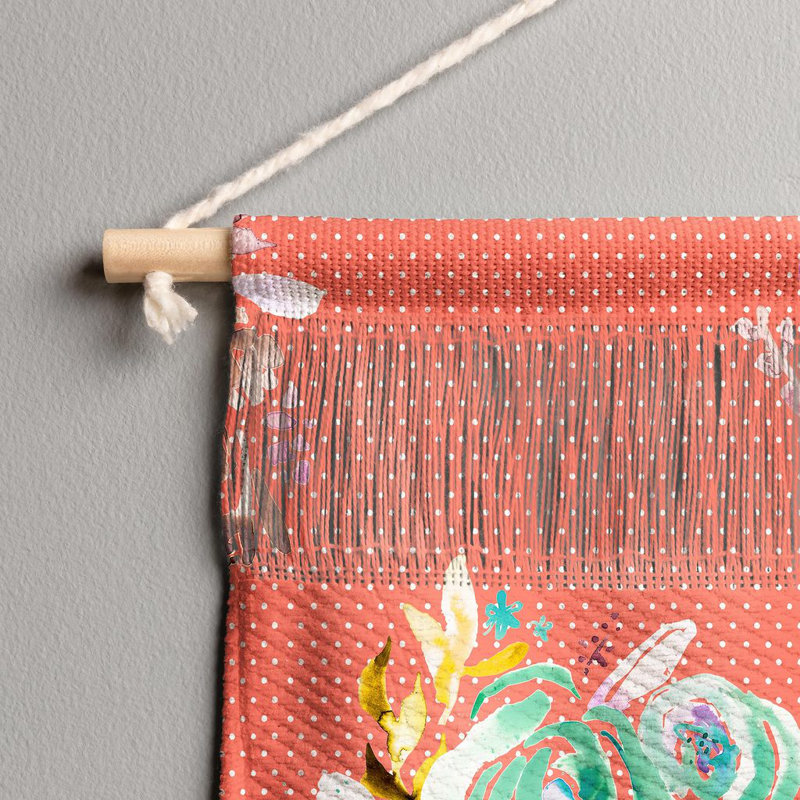 Ninola Polyester Wall Hanging, 16" H x 22" W x 0.125" D