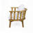 Outdoor Acacia Wood Patio Club Chair-892468975