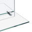 Chaidez Flat Mirror with Shelves