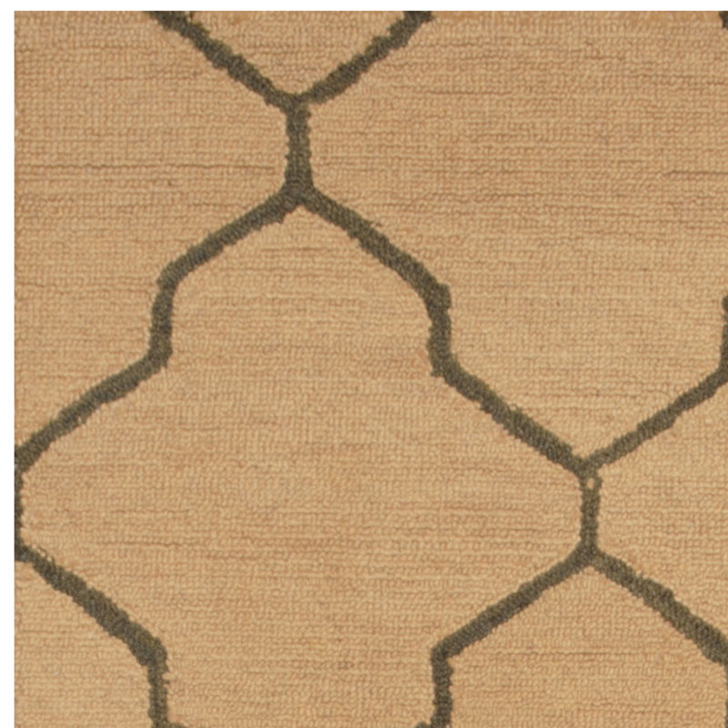 Wool Geometric Indoor Rug