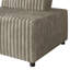Ensemble de chaise modulaire et d'angle 4 pièces en velours beige-589382411