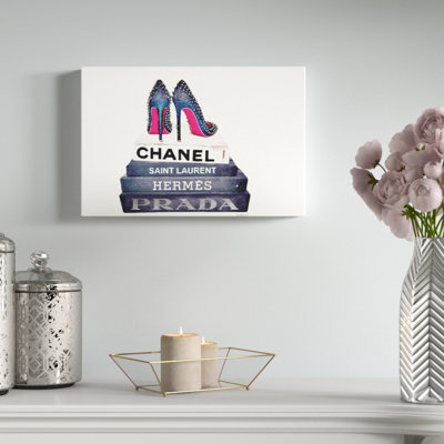 «Fashion on Book Set Stud Pump Heels», impression