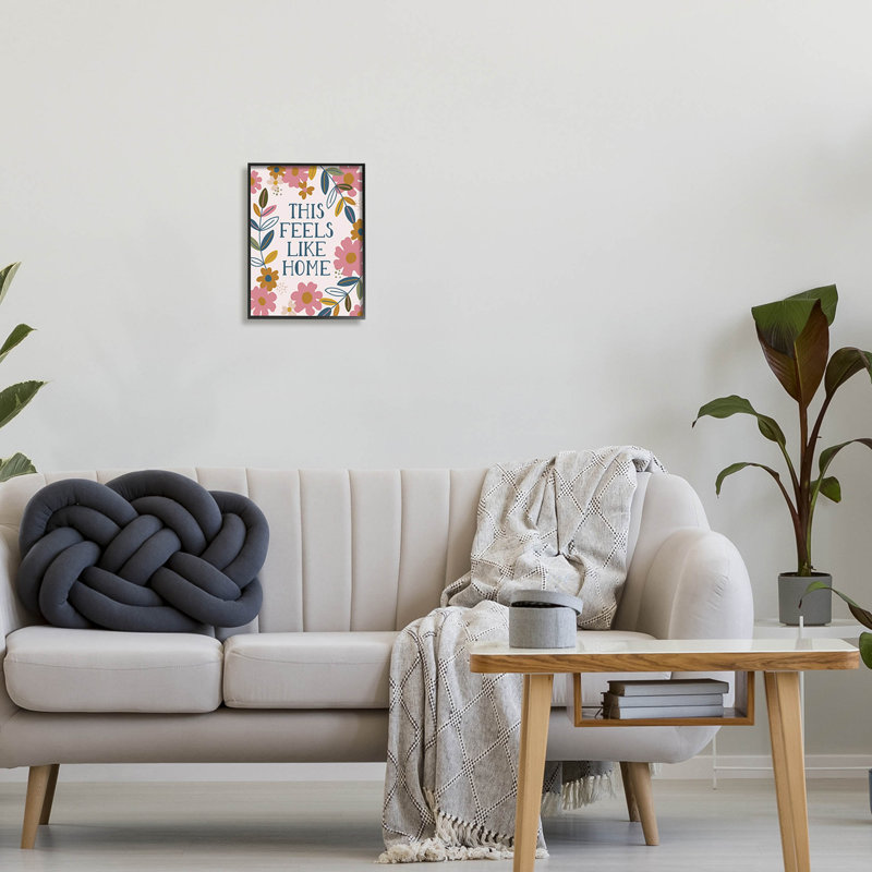 This Feels Like Home at-067, Giclée encadrée noir minuit, H 14 po x l 11 po x P 1,5 po