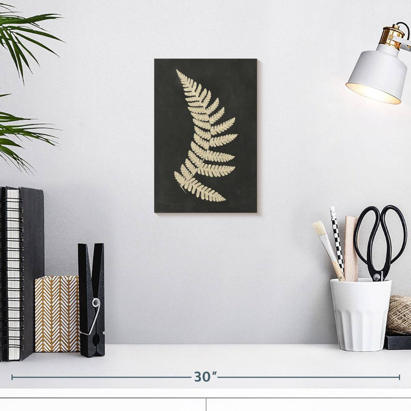 Harnek Linen Fern IV, 12" H x 8" W