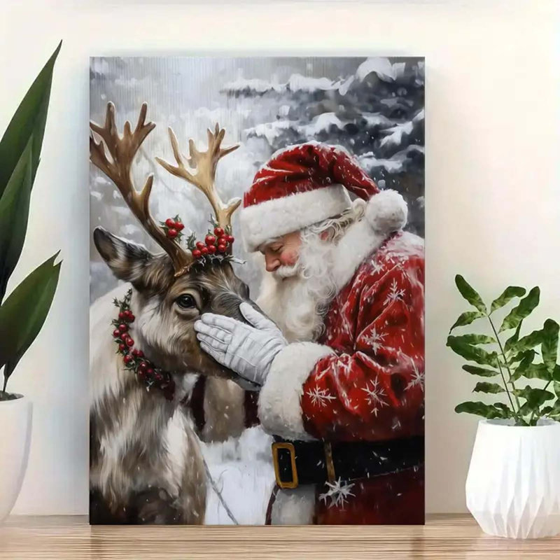 1 Piece Wrapped Canvas Wall Art