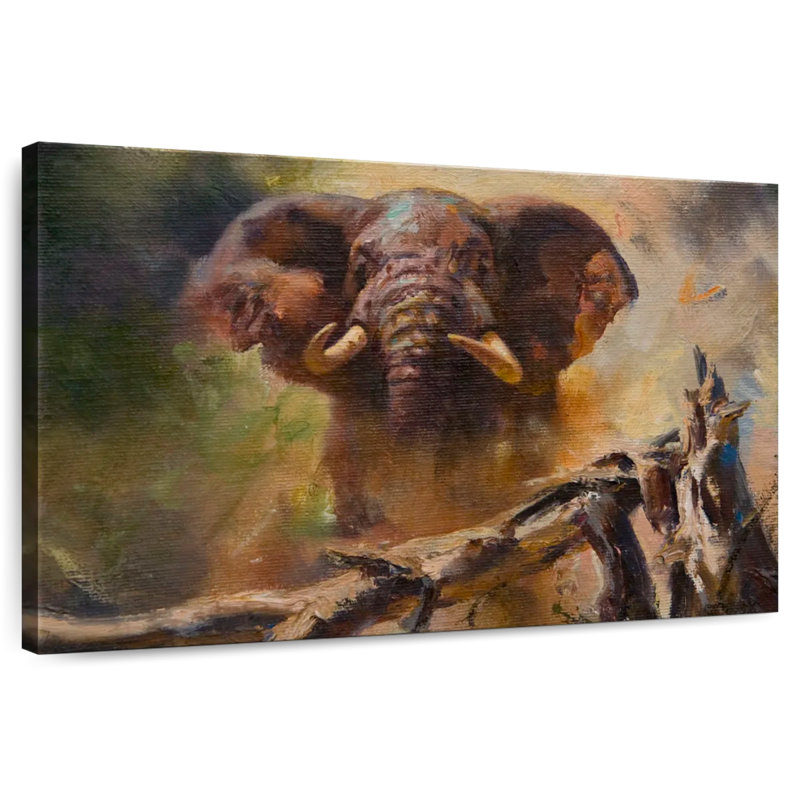 Brampt Elephant's Dream, 34" H x 51" W
