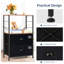 Commode 2 tiroirs l 22 po