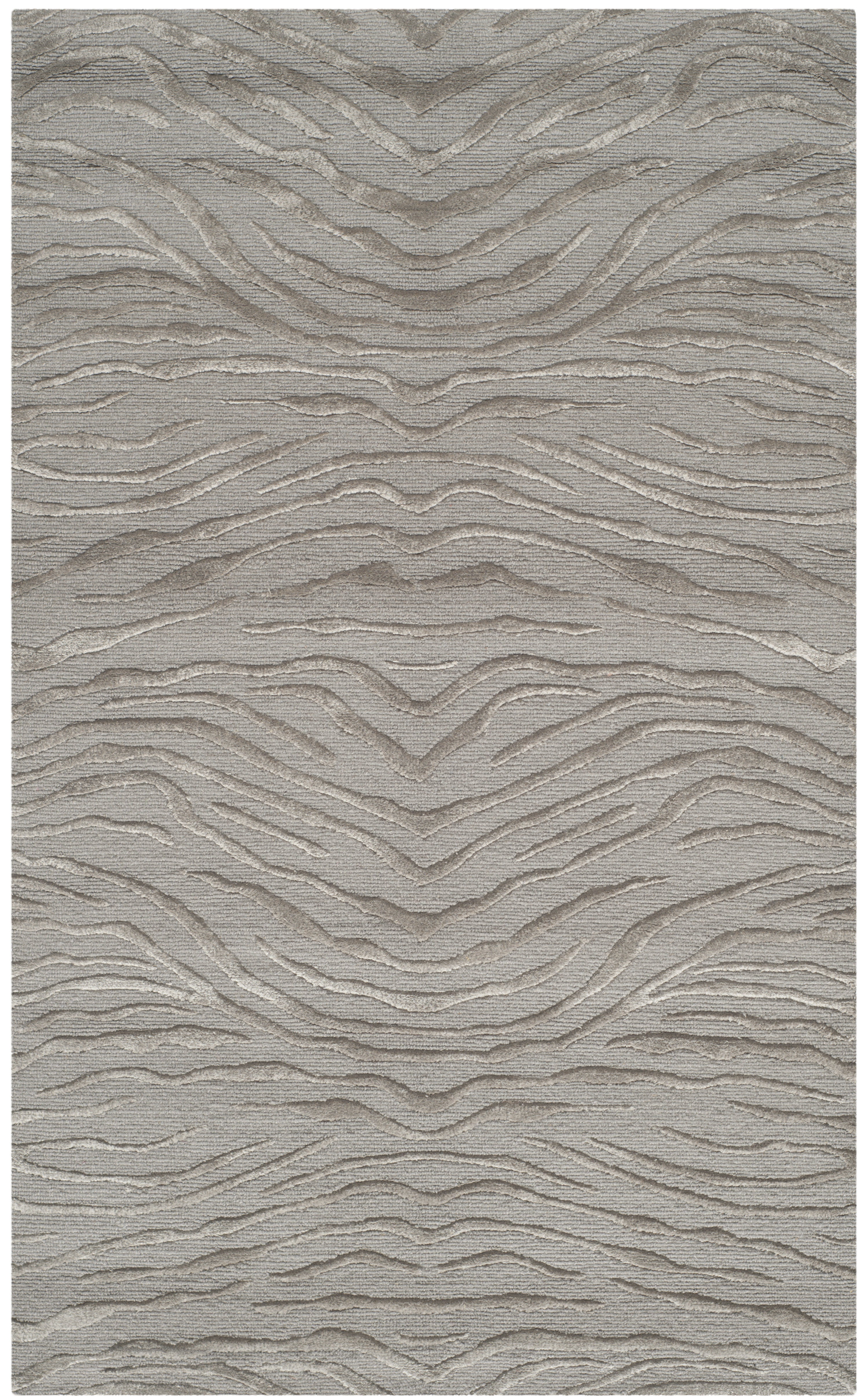 Stewart Rigs Texture Martha Stewart Rugs Martha Stewart Silk & Wool Pile Animal Print Rug ...