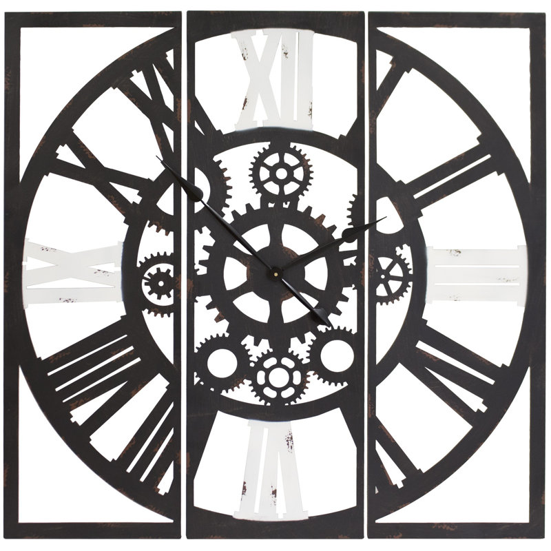 Alminus Metal Wall Clock