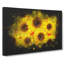 Wall of Yellow Sunflowers - Wrapped Canvas-56639787