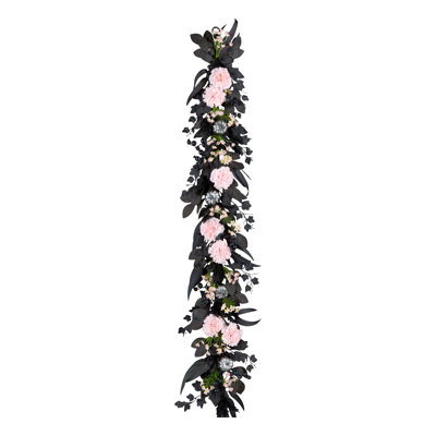 6ft. Pretty Morbid Carnation Halloween Garland