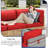 Outdoor Sectional Cushions, Outdoor Cushions For Patio Furniture Replacement, Waterproof Patio Furniture Cushions, Patio Sectional Cushions For Outdoor Sofa(14Pcs)-1756867100