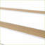 Lit mezzanine simple en métal avec bureau intégré, rangement pour escalier et amp; Tablettes, aucun sommier nécessaire, blanc pour les petits espaces