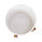 Surles Round Modern Ceramic Indoor Pot Planter with Wood Legs-763070398-763070374