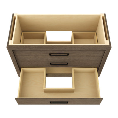 Avalon Three-Drawer Single Bath Vanity