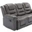 Canapé inclinable en similicuir 84,2 po-840624986