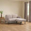 Canapé moderne en L en polyester avec repose-pieds-1130890649-1130890655