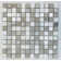 1" x 1" Mixed Material Mosaic Tile