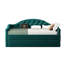 Lit de jour simple rembourré avec lit gigogne, charge, confortable pour deux personnes, lit idéal petit espace moderne sans sommier-780398033