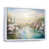 Cadre flottant blanc