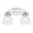 White/Brushed Nickel