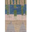 Moroccan Hand Knotted Geometric Area Rug-1273977248