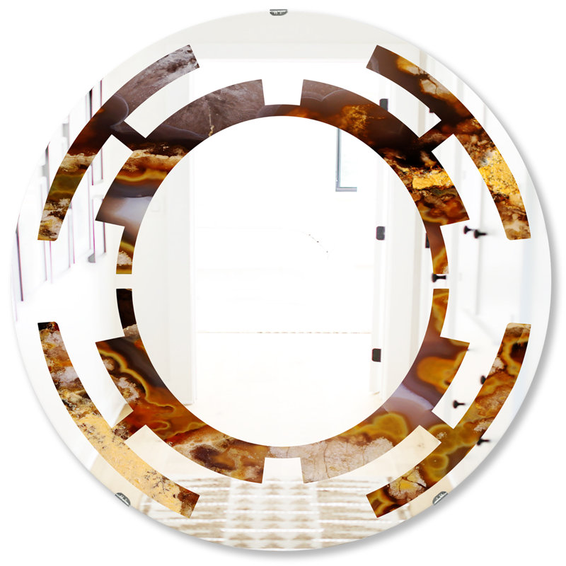 Miroir mural Space Sand, H 31,5 po x l po