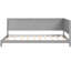 Lit de jour gris simple - Structure pour une durabilité à long terme avec différentes pièces polyvalentes-547301127-547301124