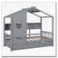 Lit maison avec lit gigogne-1090718570-1090718571