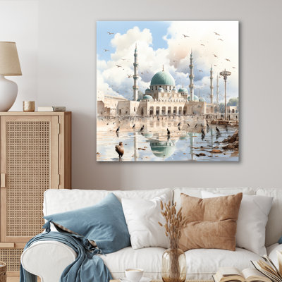 «Mosquée des propulseurs», art mural