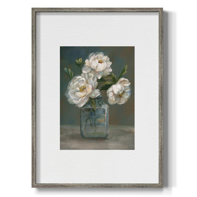 «Vintage Roses», reproduction encadrée - bois massif 49311