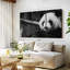«Eating Giant Panda», 3 pièces sur toile-98563017