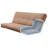 Stratford Queen 87" Wide Futon Frame and Mattress with Drawer Set-110749655