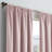 Eclipse Solid Thermapanel Room Darkening Rod Pocket Curtain, Window Curtain for Bedroom and Living Room, (1 Panel), 54 in Wide x 63 in Long, Blush-2115265948-2129112922