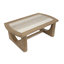Table basse avec 2 tables de bout et canapé Orton
