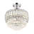 Everby 3-Light Empire Crystal Flush Mount Chandelier-641574043