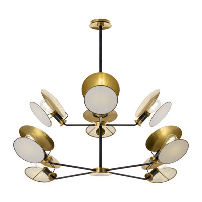 Thomas O'Brien Osiris Large Reflector Chandelier