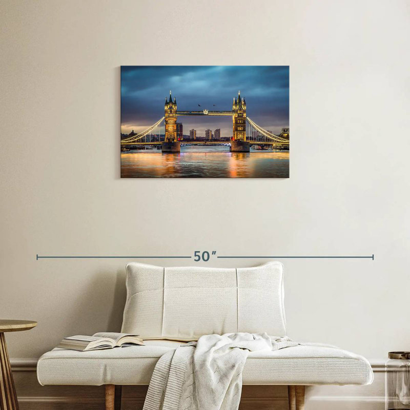 Lilie Bright Tower Bridge, H 20 po x l 30 po