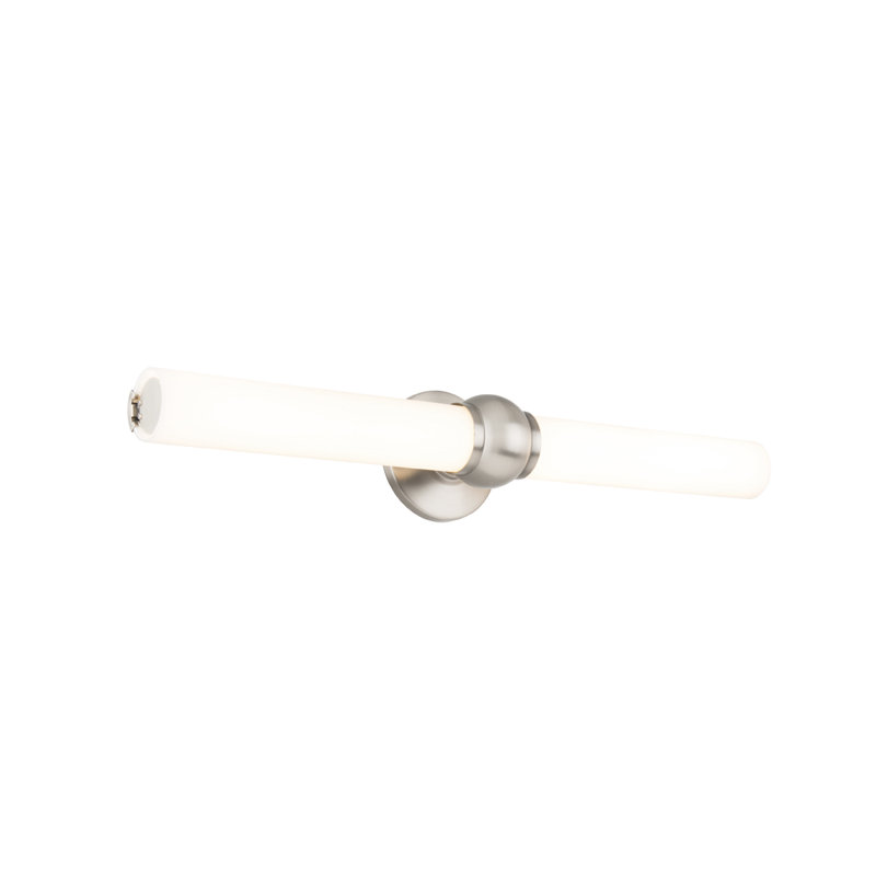 Cambra 2 - Light LED Vanity Light, 17, Brushed Nickel