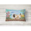  Coussin décoratif intérieur / extérieur Pekingese Spring