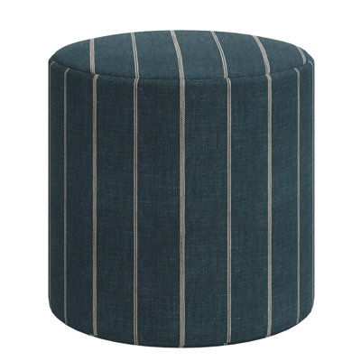 Epaulette Upholstered Ottoman